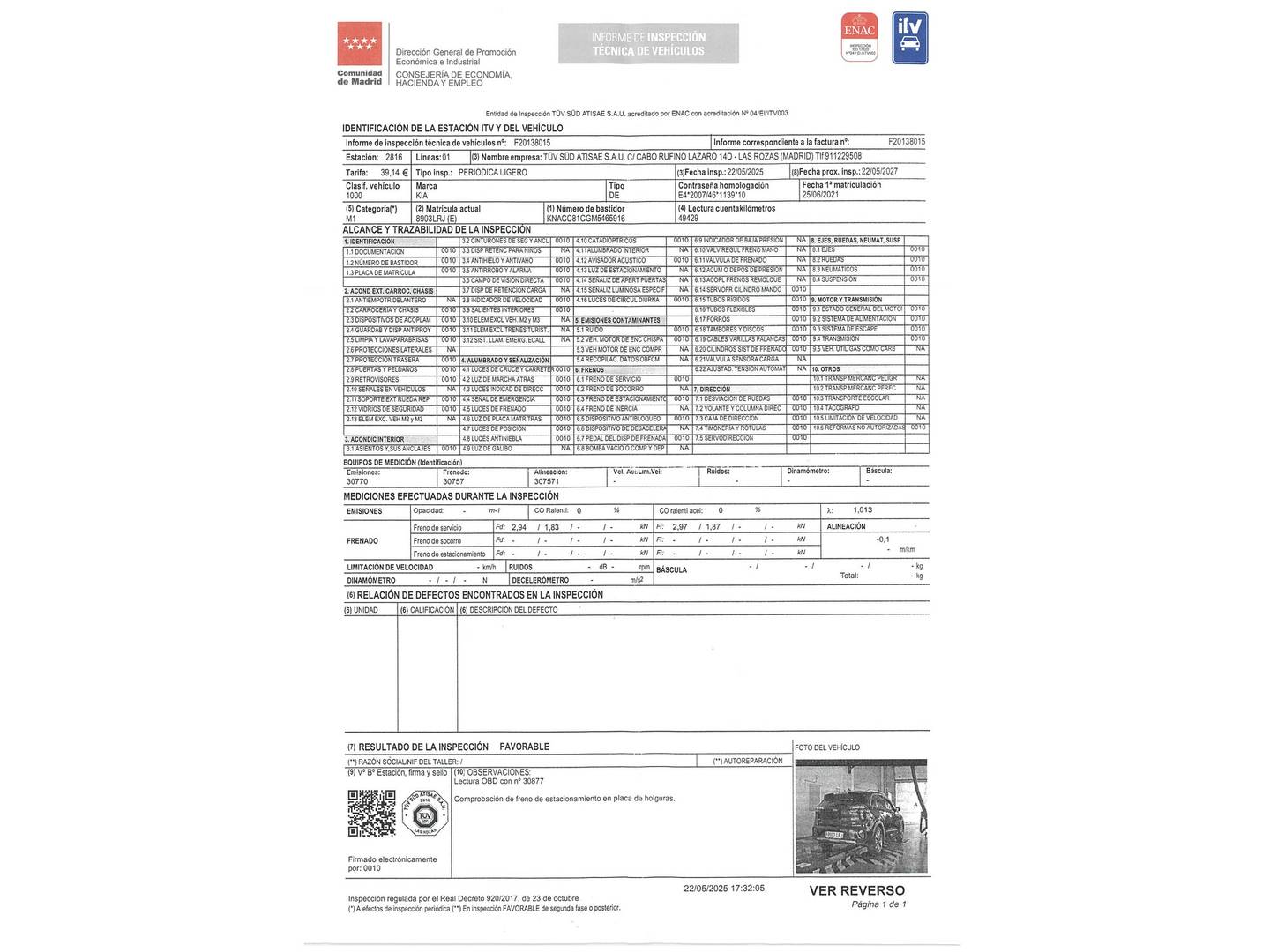 Foto KIA Niro Kia Niro 1.6 GDi HEV Emotion (141 CV)