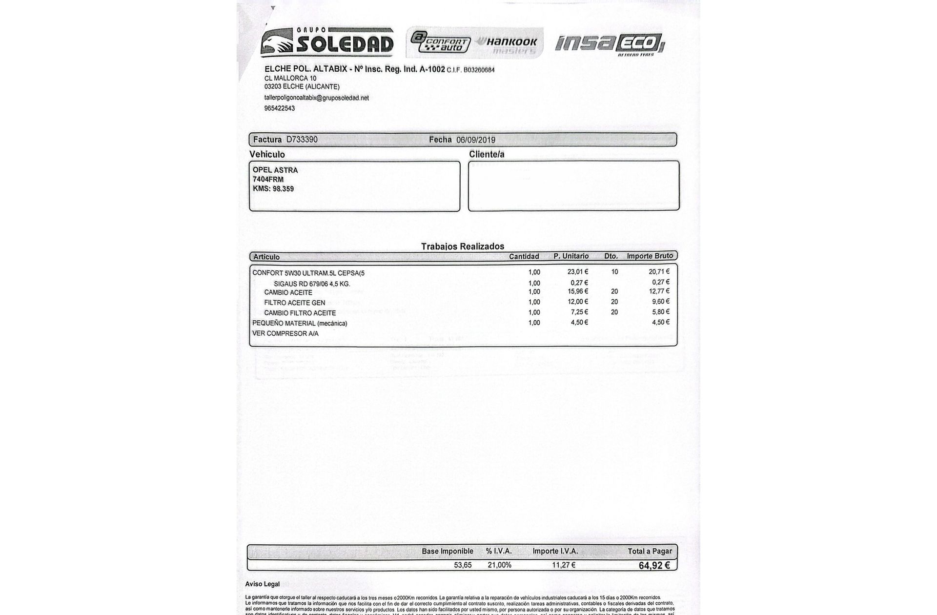 Opel Astra 1.7 CDTI Enjoy - foto 16