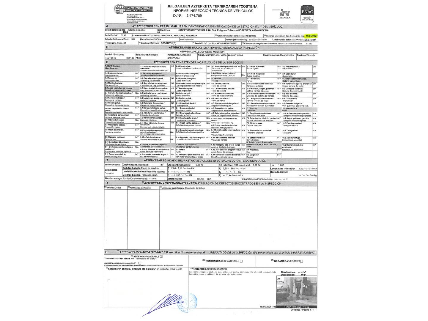 Citroën C4 Cactus Citroën C4 Cactus 1.2 VTi Feel Fine (82 CV) de segunda mano