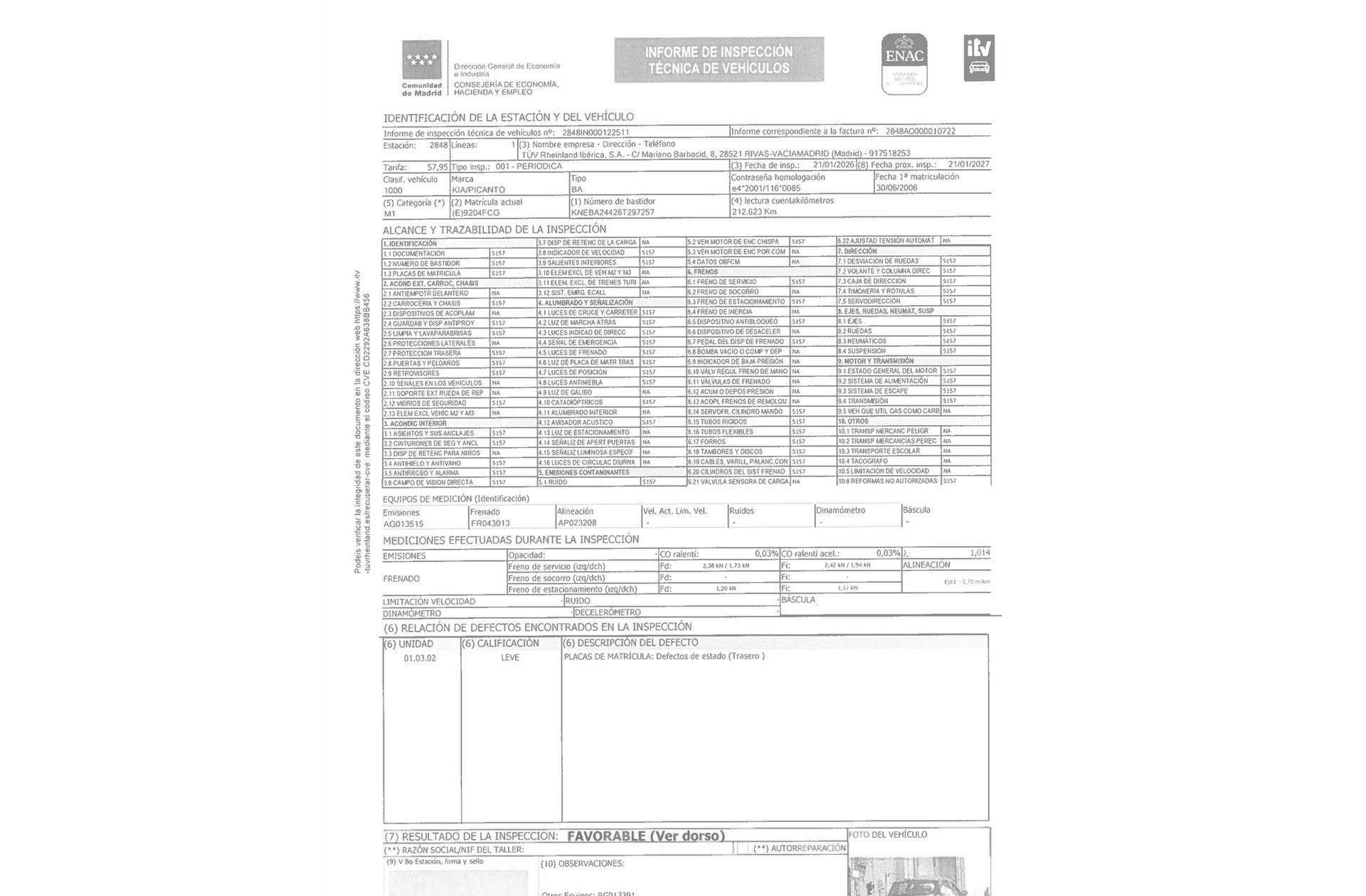 Kia Picanto 1.0 LX - foto 14