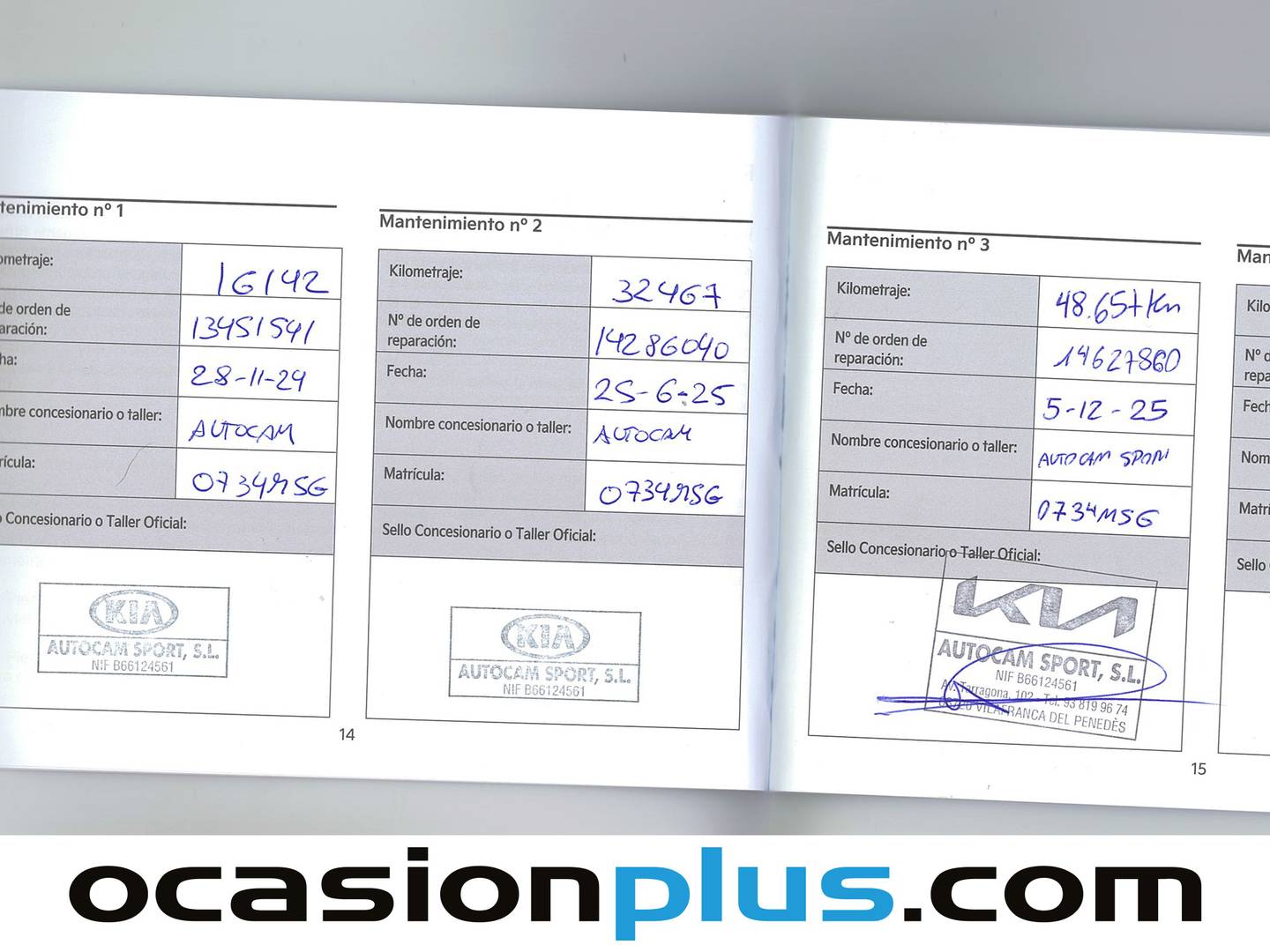 Foto del mantenimiento del KIA Sorento KIA Sorento 1.6 T-GDi PHEV Emotion 4x4 (252 CV) 7 Plazas