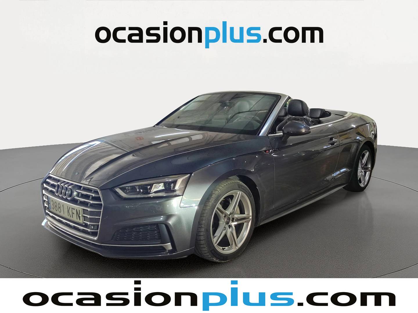 Foto delantera Audi A5 Audi A5 Cabrio S line 2.0 TDI (190 CV) S tronic derecha