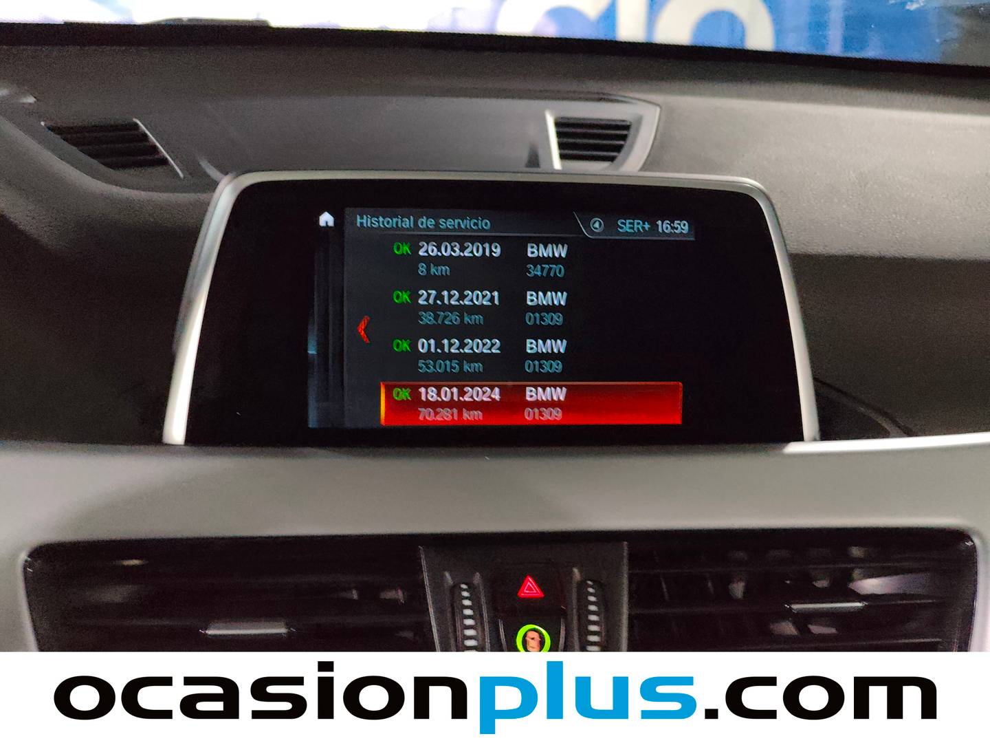 Foto del mantenimiento del BMW X1 BMW X1 sDrive18d (150 CV)