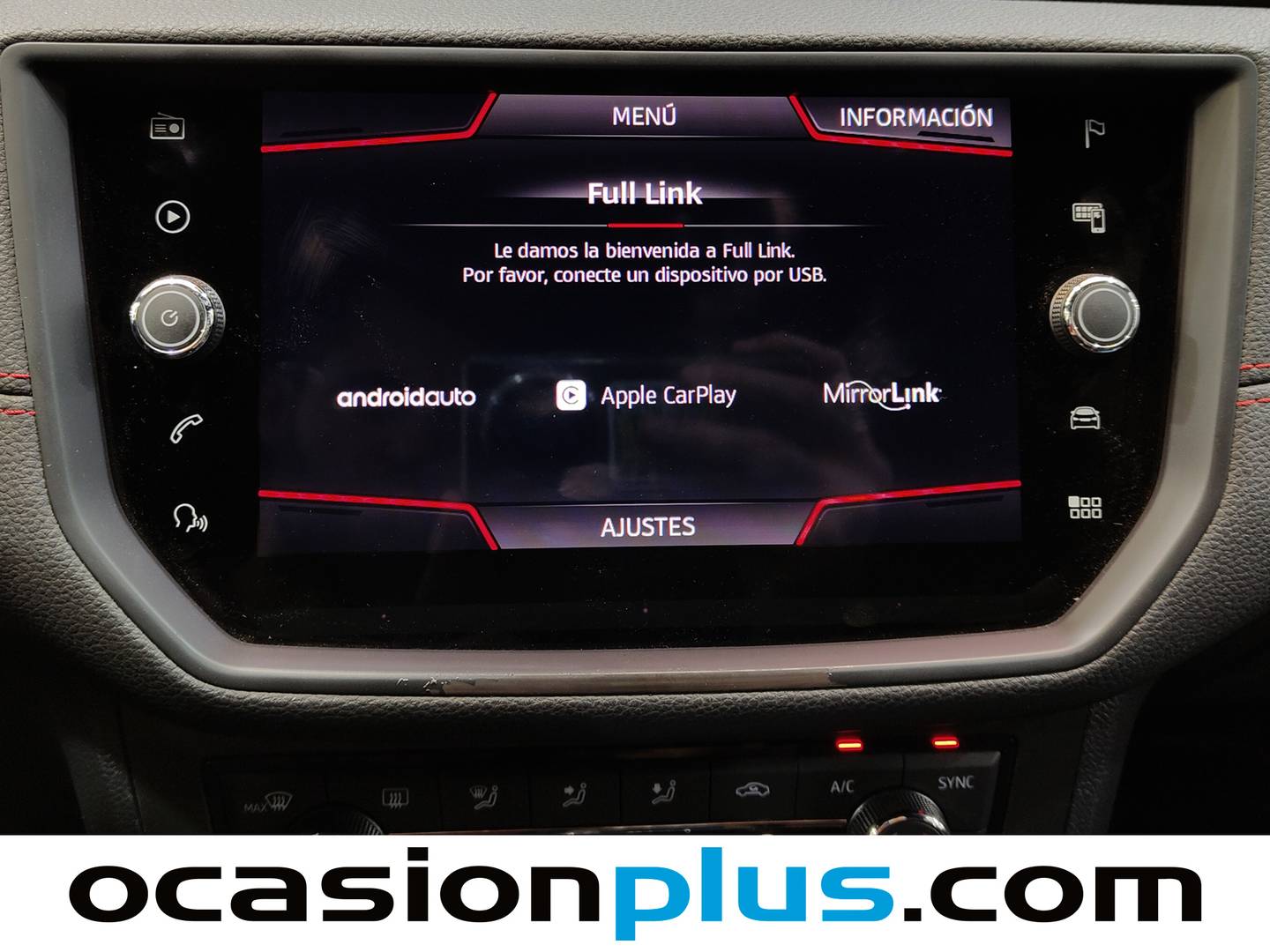 Equipamiento del Seat Ibiza Seat Ibiza 1.0 TGI FR (90 CV)