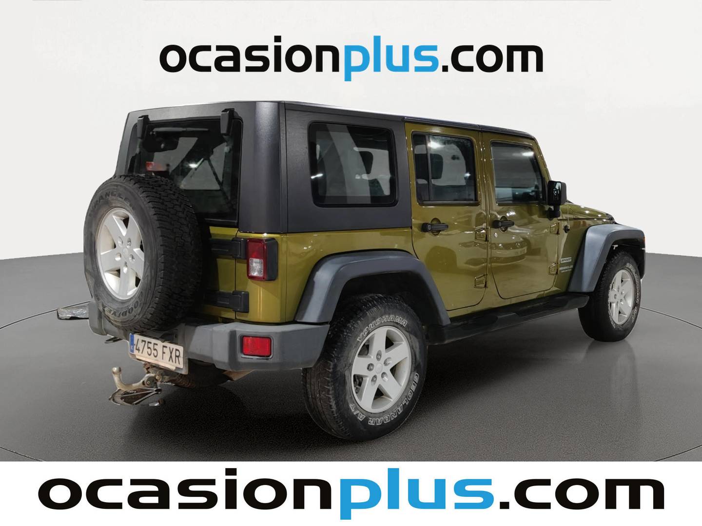 Foto trasera Jeep Wrangler Jeep Wrangler 2.8 CRD Sport + (177 CV) derecha