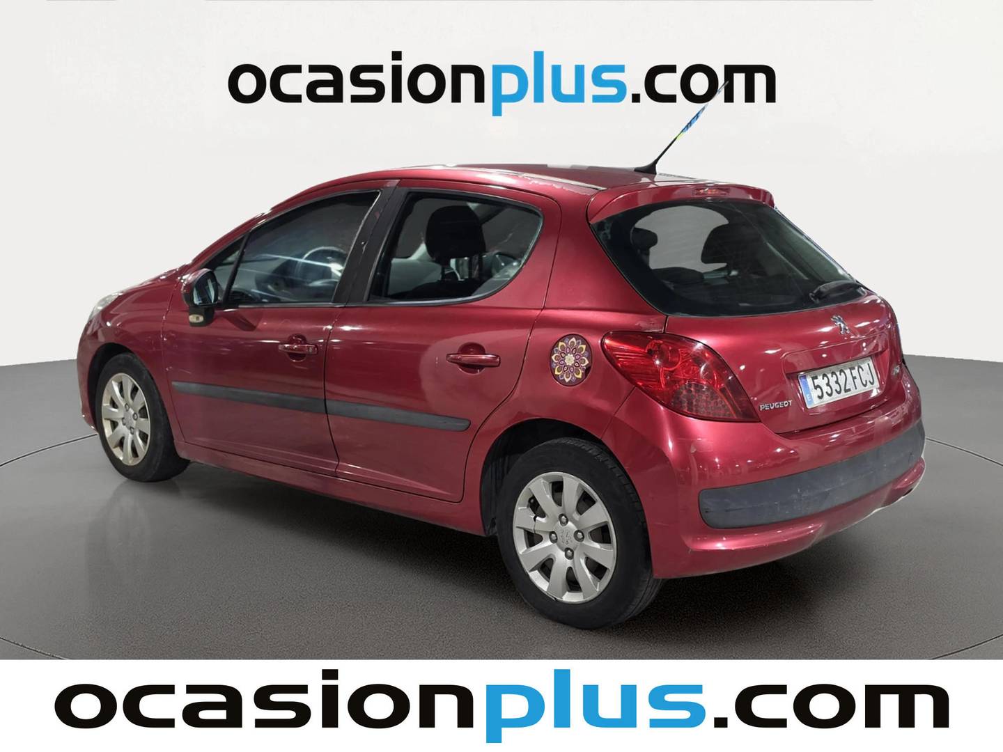 Foto trasera Peugeot 207 Peugeot 207 1.4 HDI X-Line (70 CV) izquierda