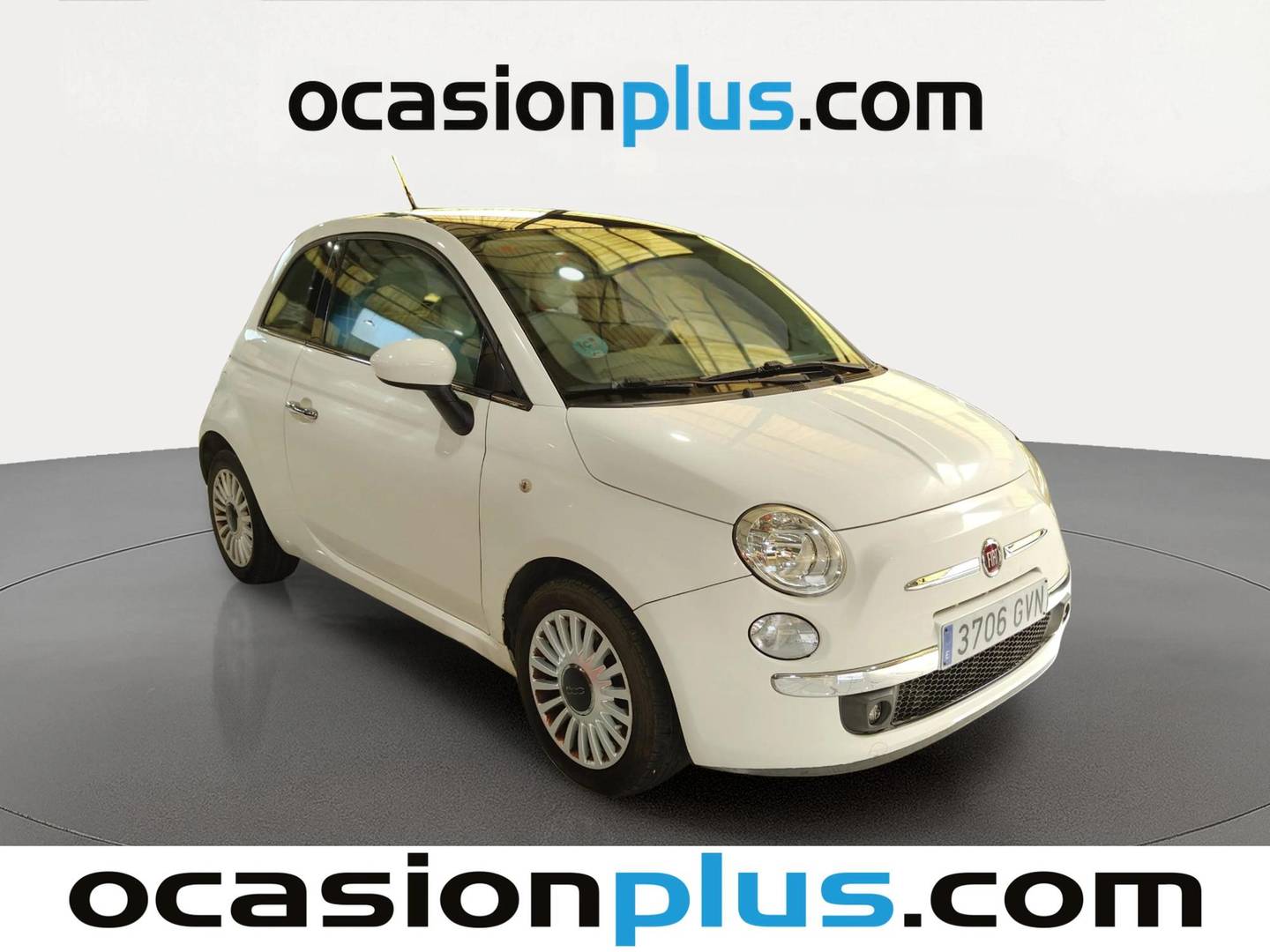 Foto delantera Fiat 500 Fiat 500 1.2 8v Lounge (69 CV) derecha
