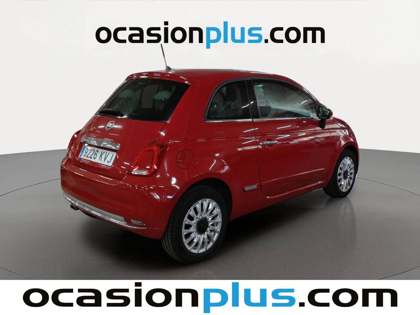 Foto trasera Fiat 500 Fiat 500 1.2 8v Lounge (69 CV) derecha