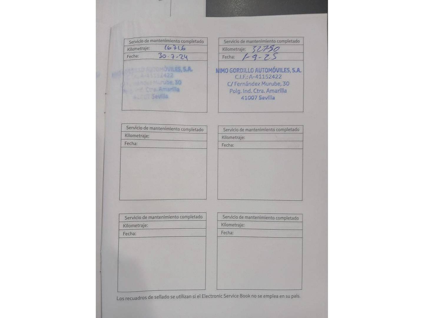 Foto del mantenimiento del Toyota Rav4 Toyota Rav4 2.5 hybrid 220H Style e-CVT (218 CV)