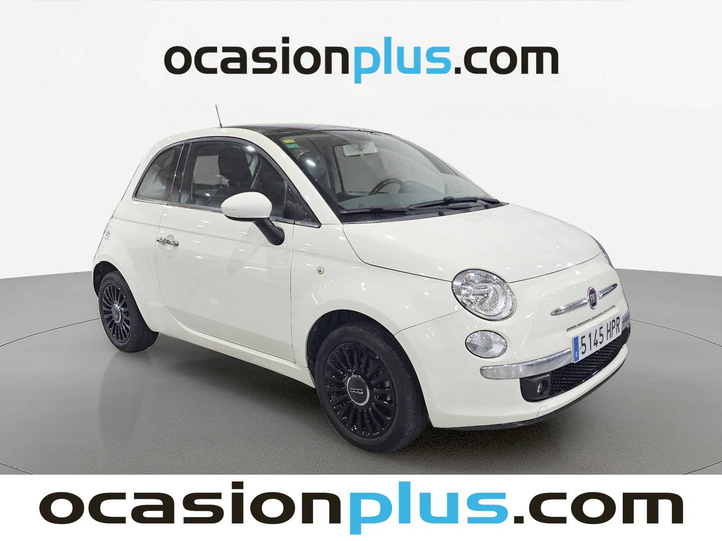 Foto delantera Fiat 500 Fiat 500 1.3 16v MultiJet S&S Lounge  (95 CV) derecha