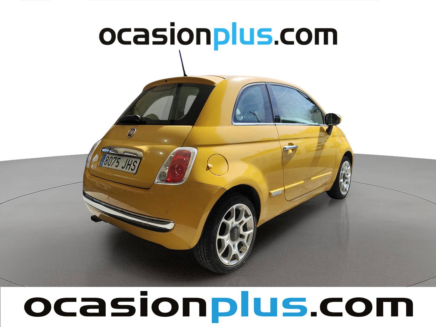 Foto trasera Fiat 500 Fiat 500 1.2 8v Lounge (69 CV) derecha