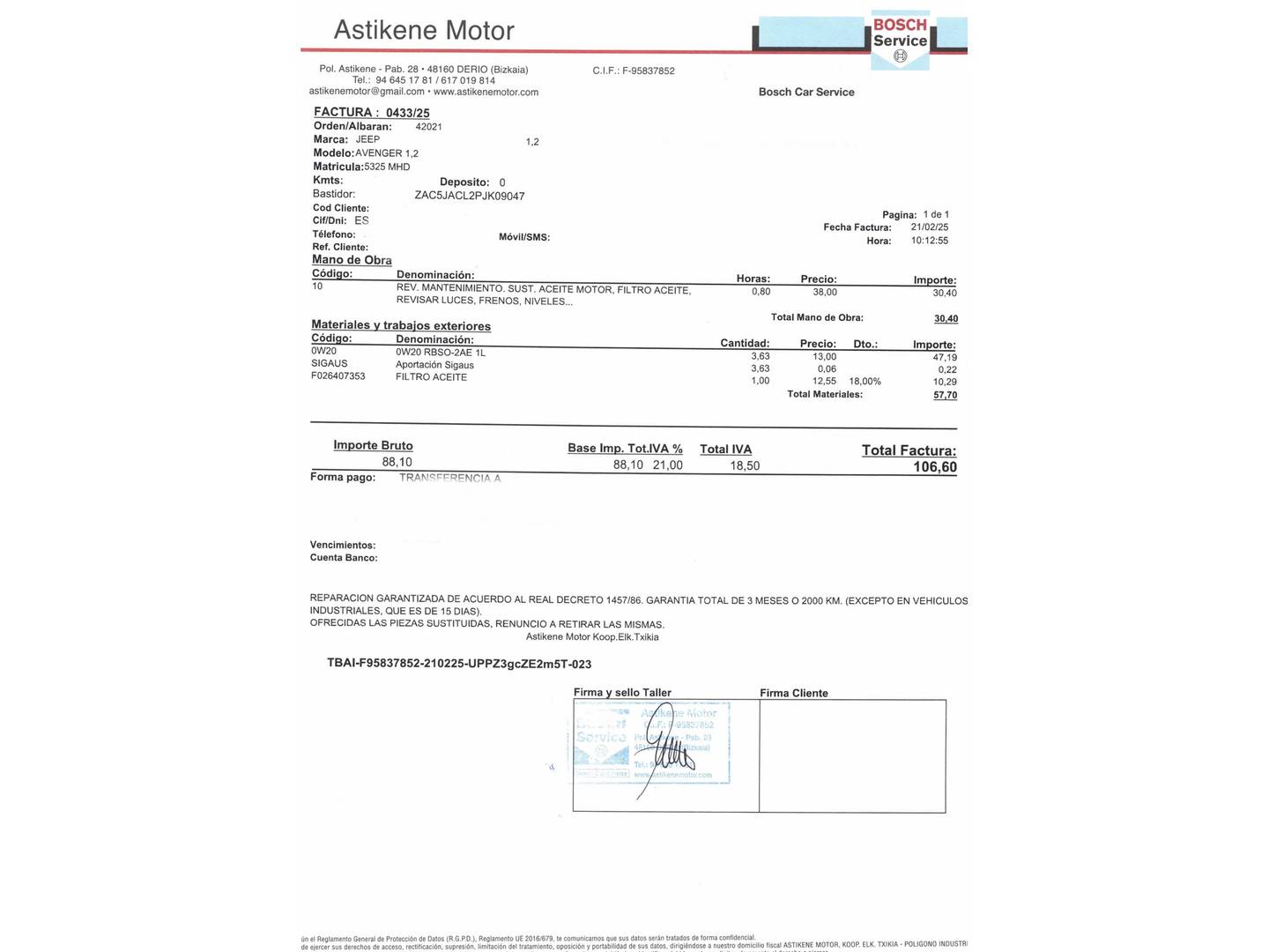 Foto Jeep Avenger Jeep Avenger 1.2 G Altitude (100 CV)