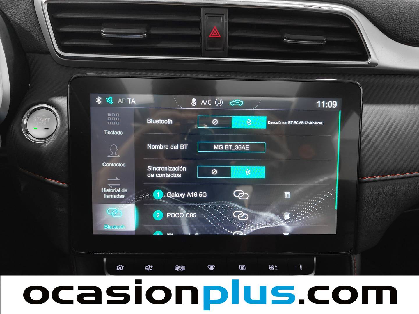 MG ZS MG ZS 1.0T Luxury (111 CV) de segunda mano