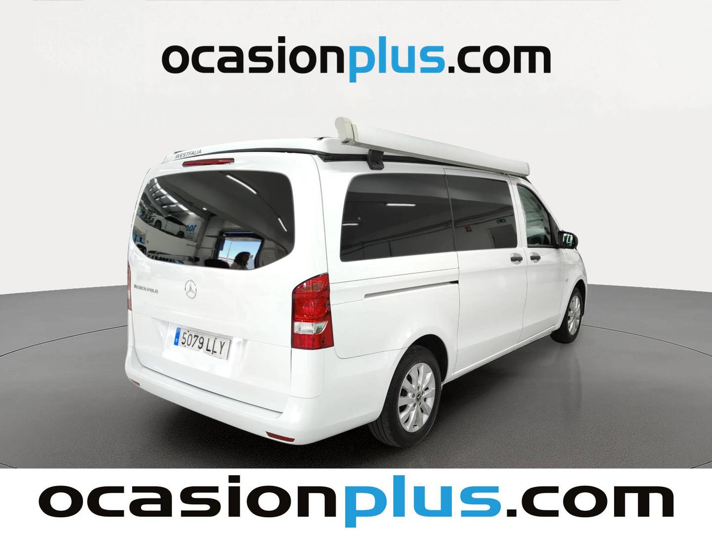 Foto trasera Mercedes Vito Mercedes Vito 200 d Marco Polo Activity Largo (136 CV) Semi-Camperizada 5 Plazas derecha