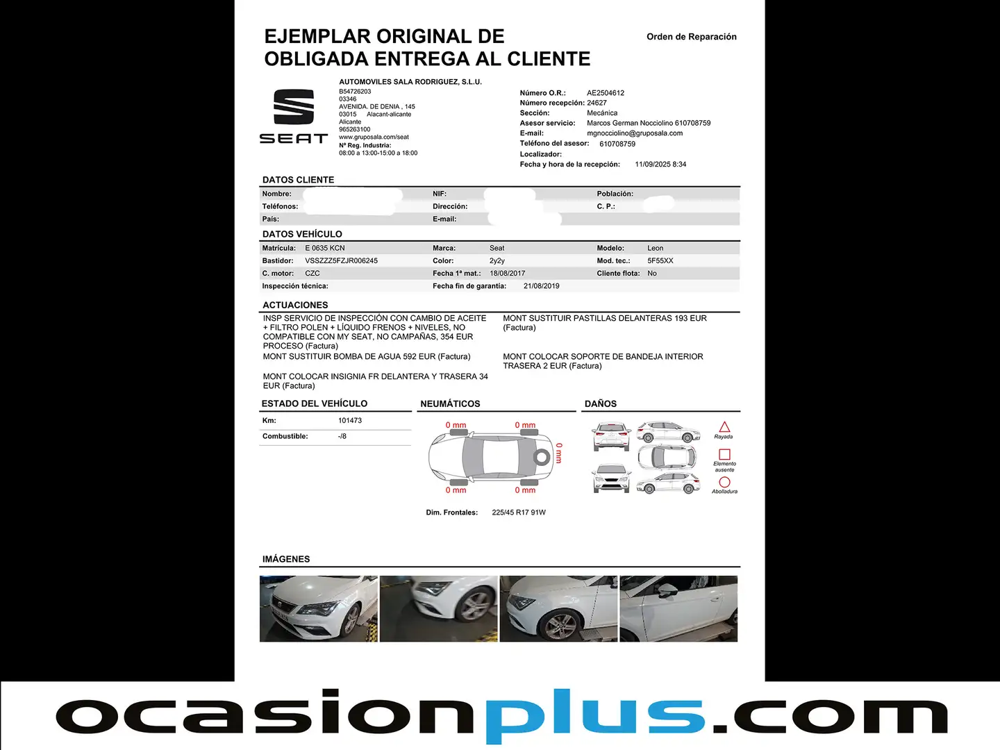 Foto Seat León SEAT León 1.4 TSI S&S FR Plus (125 CV)