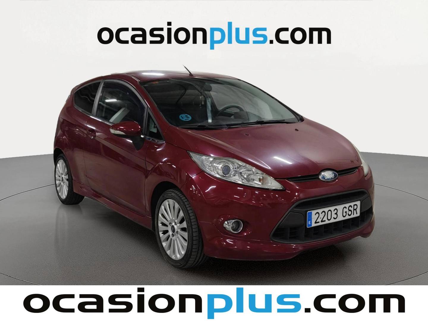 Foto delantera Ford Fiesta Ford Fiesta 1.4 Titanium (96 CV) derecha