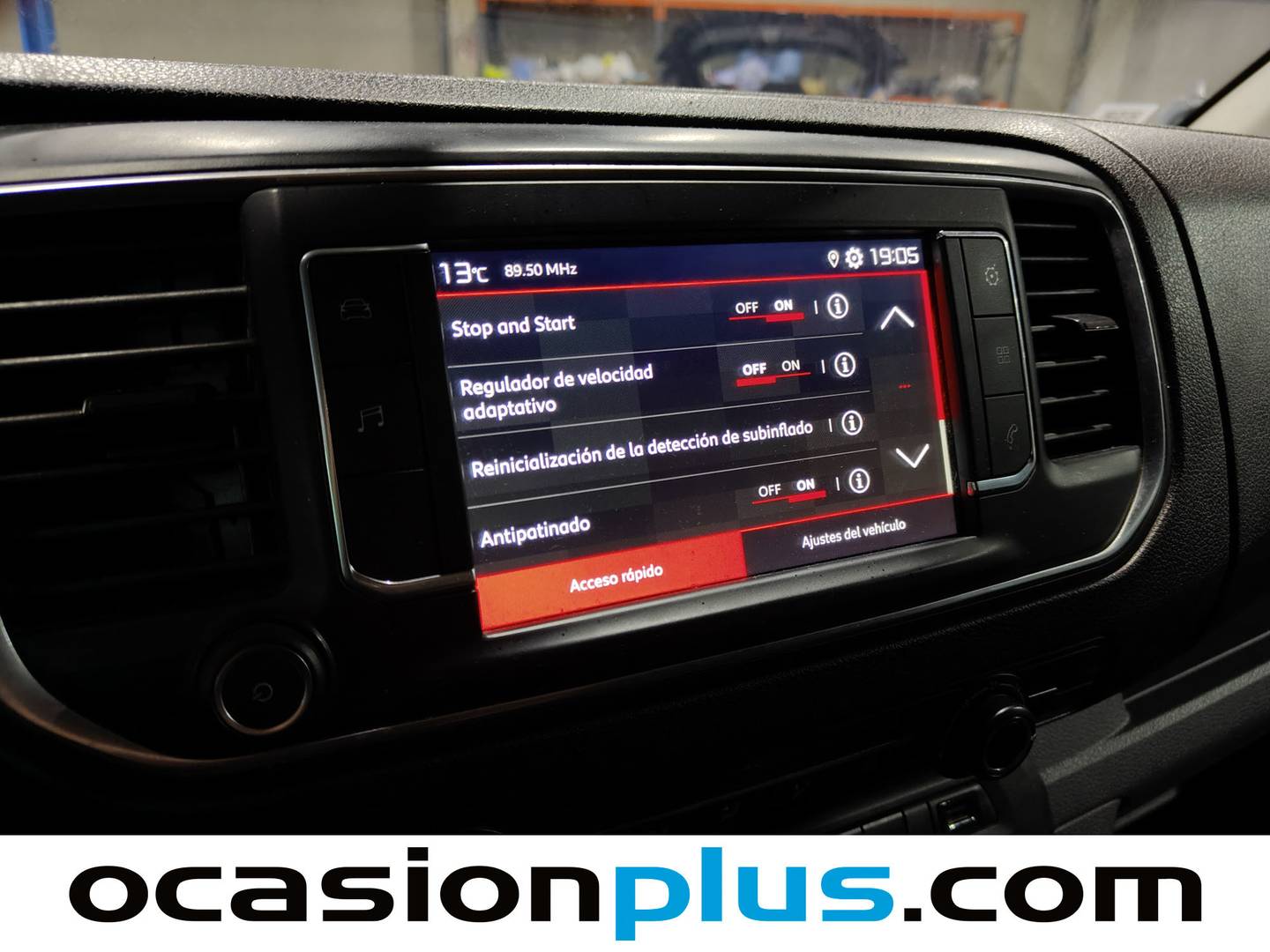 Extras del Citroën Jumpy Citroen Jumpy Furgon BlueHDi 100 Talla XL (102 CV)