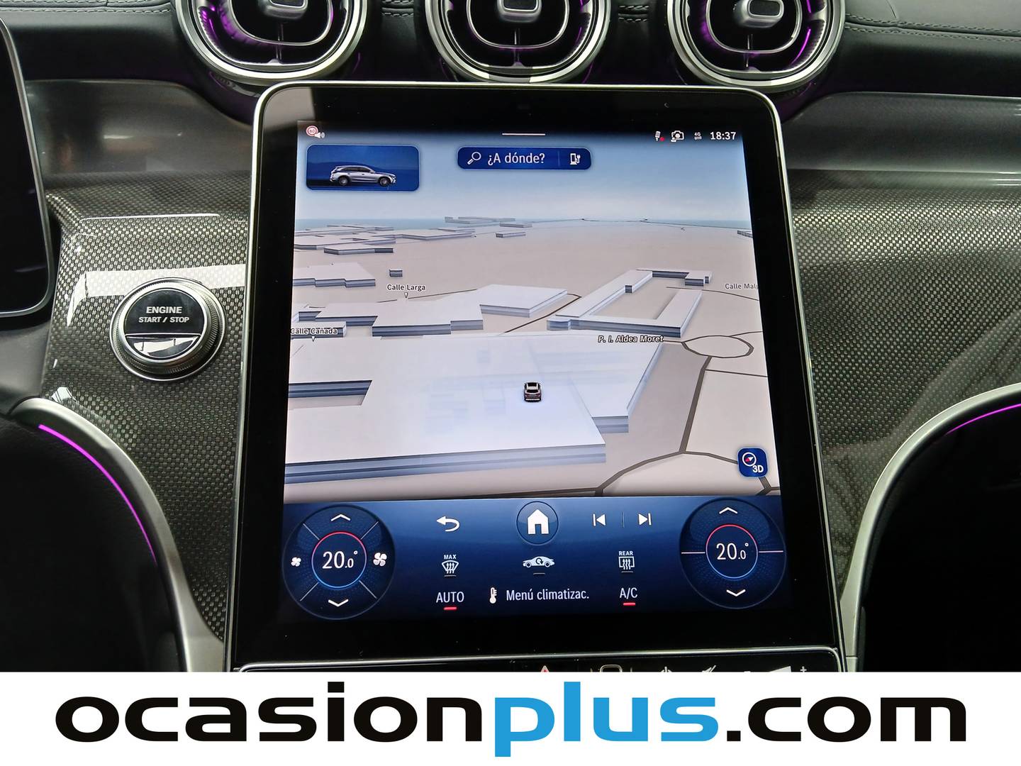 Equipamiento del Mercedes GLC Mercedes GLC 300 e 4Matic  (313 CV) Pack AMG