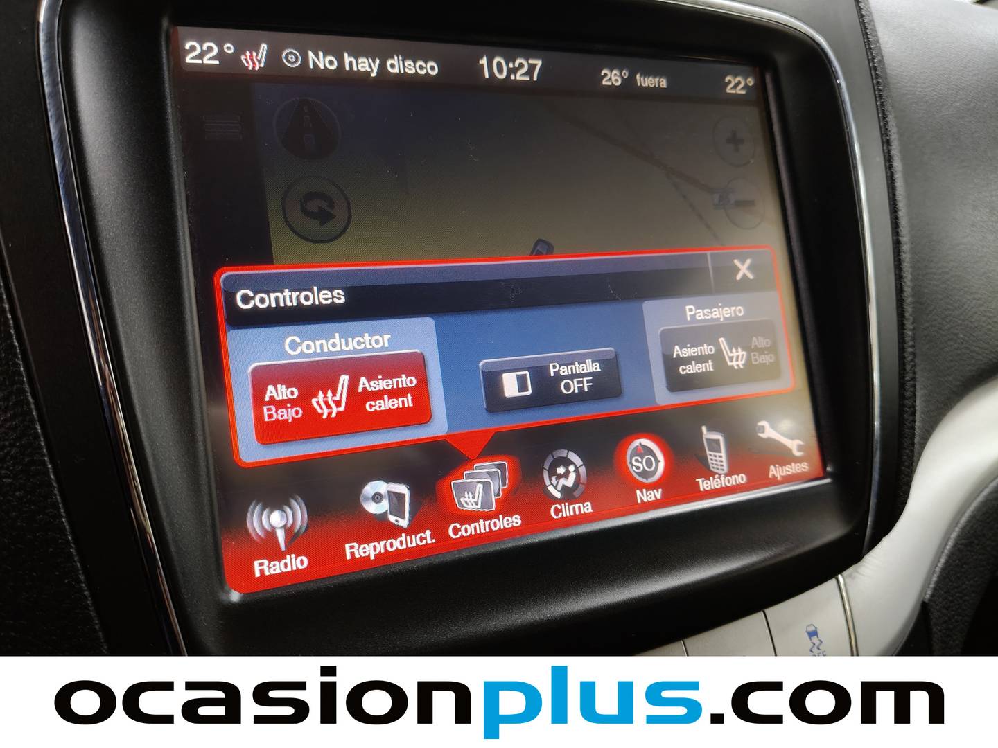Extras del Fiat Freemont Fiat Freemont 2.0 Diesel Lounge AWD Auto (170 CV) 7 Plazas