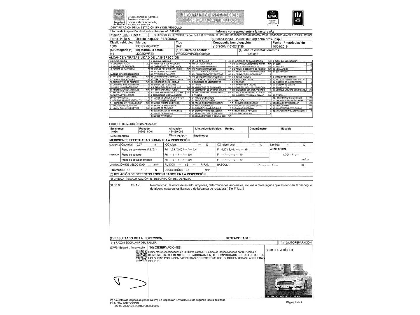 Ford Mondeo Ford Mondeo 2.0 TDCI Trend (150 CV) seminuevo