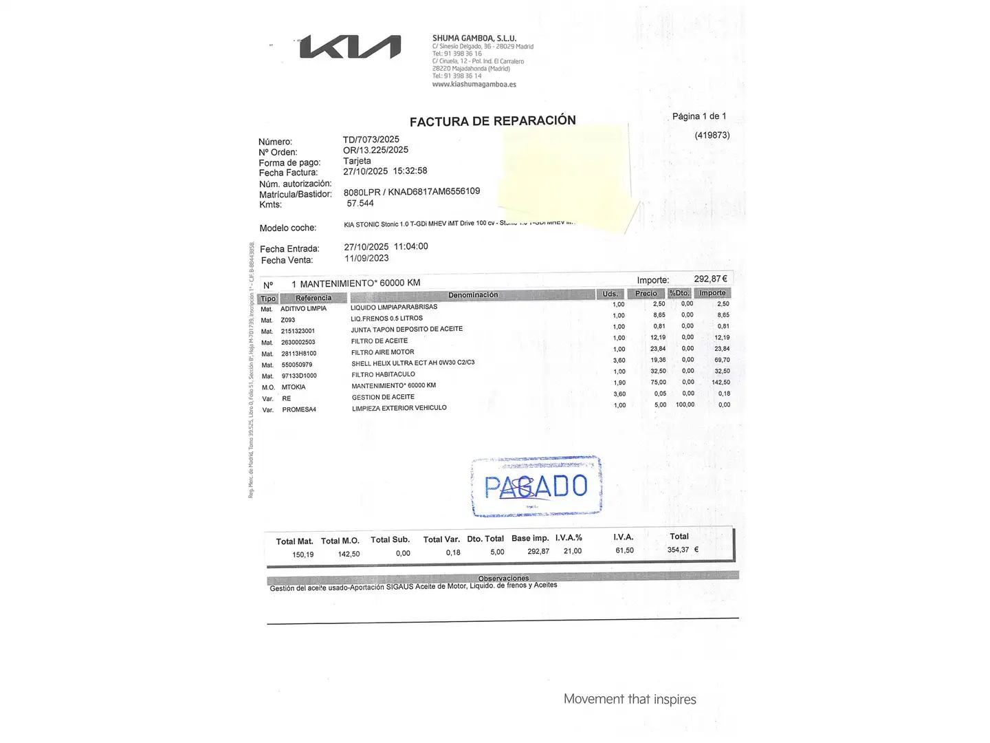 Foto KIA Stonic Kia Stonic 1.0 T-GDi MHEV Drive iMT (100 CV)