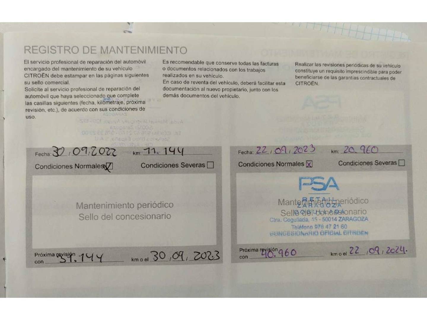 Foto del mantenimiento del Citroën C4 Citroën C4 PureTech 155 S&S Shine EAT8 (155 CV)