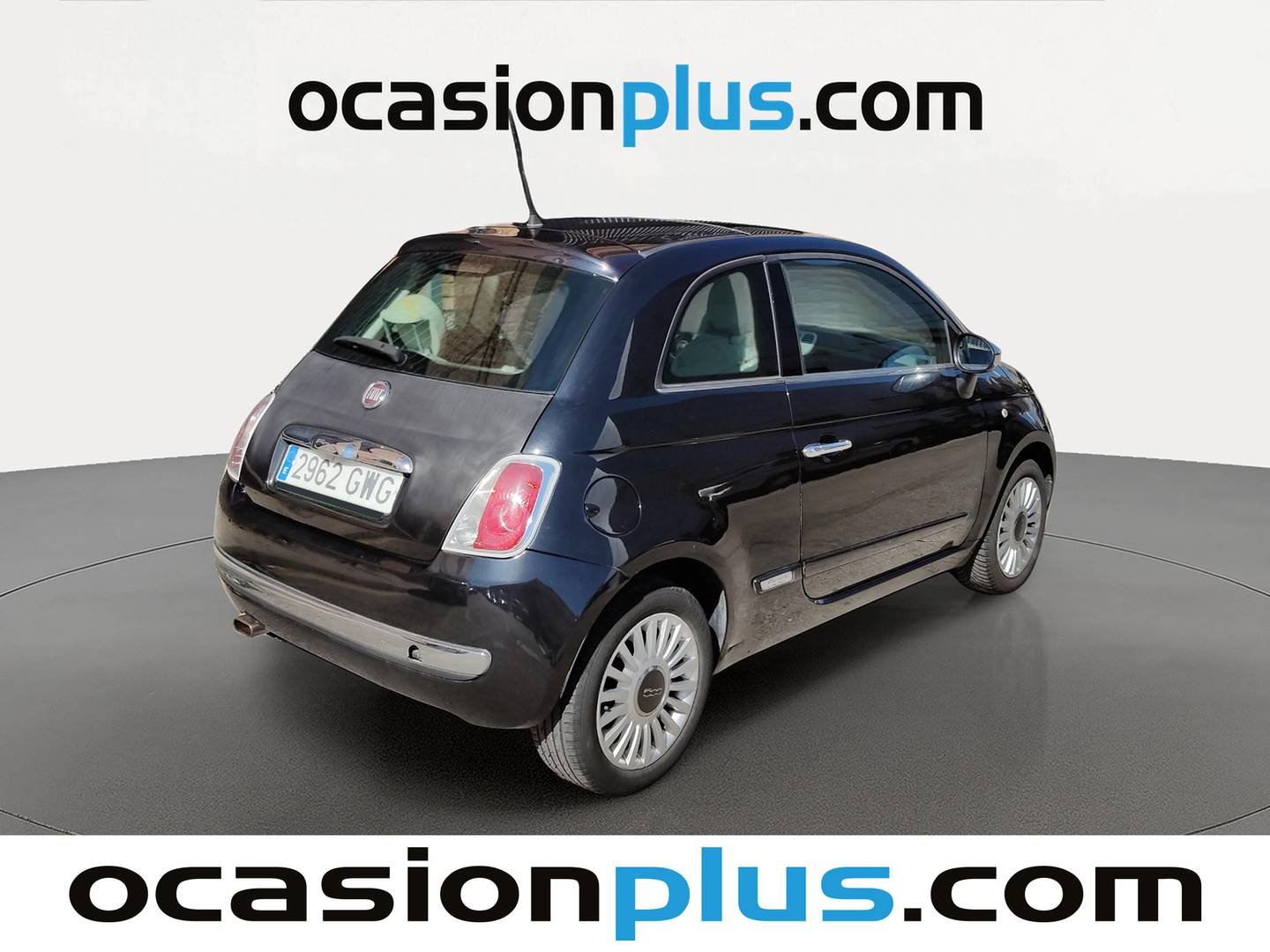 Foto trasera Fiat 500 Fiat 500 1.2 8v Lounge (69 CV) derecha