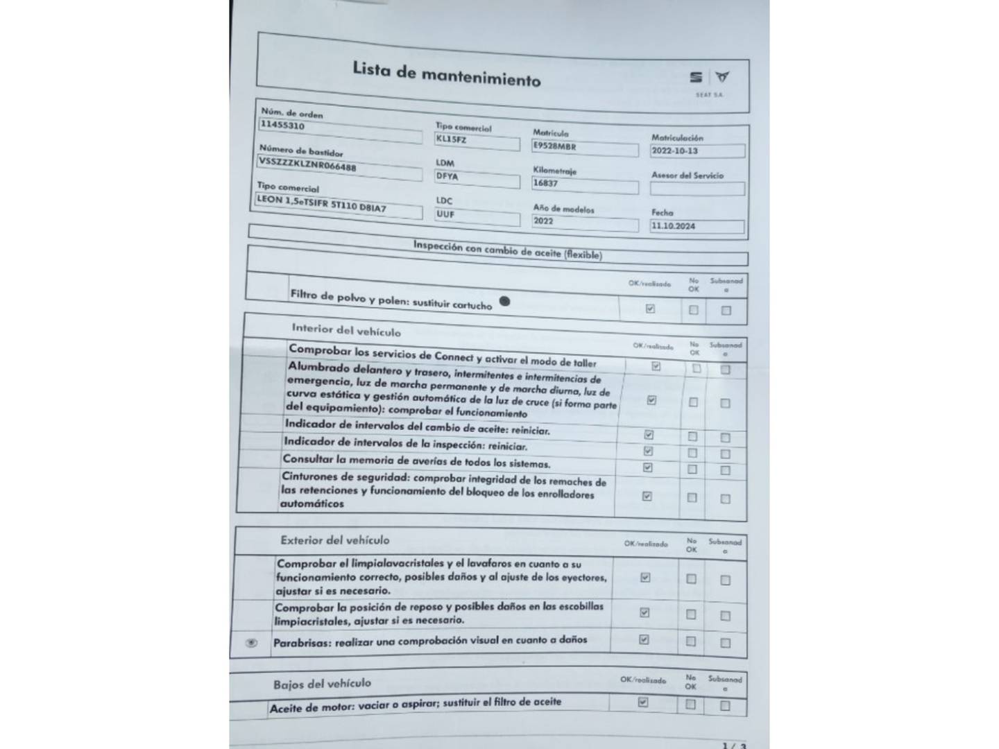 Foto Seat León SEAT León 1.5 eTSI S&S FR DSG (150 CV)