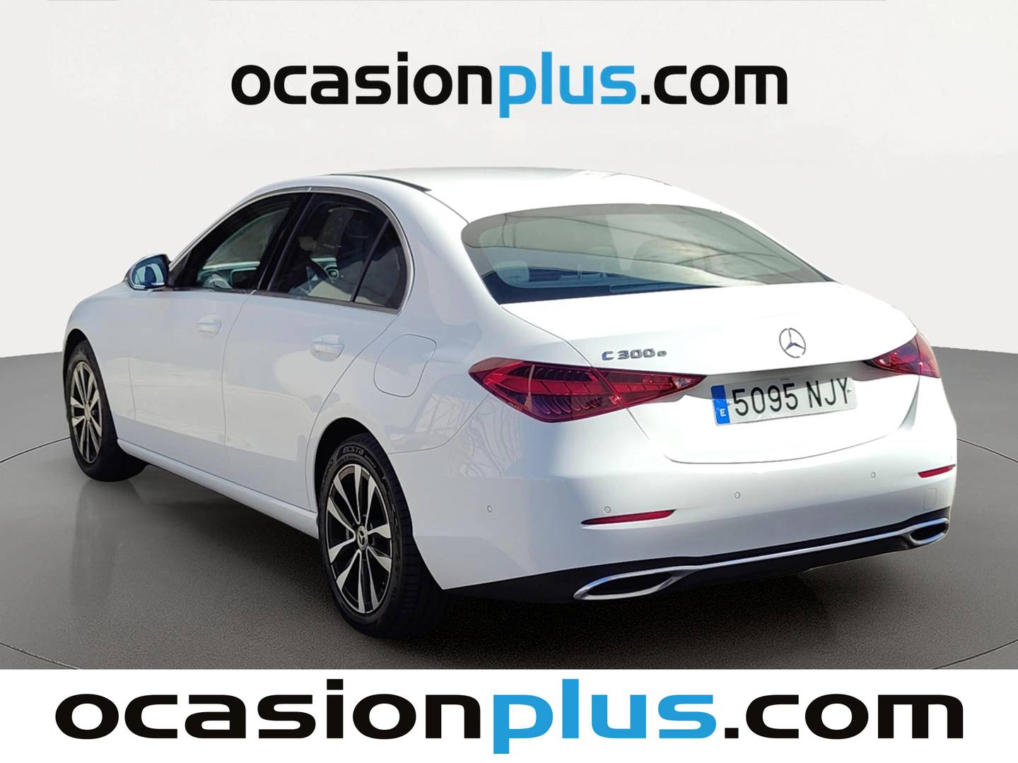Foto trasera Mercedes Clase C Mercedes Clase C 300 e (313 CV) izquierda