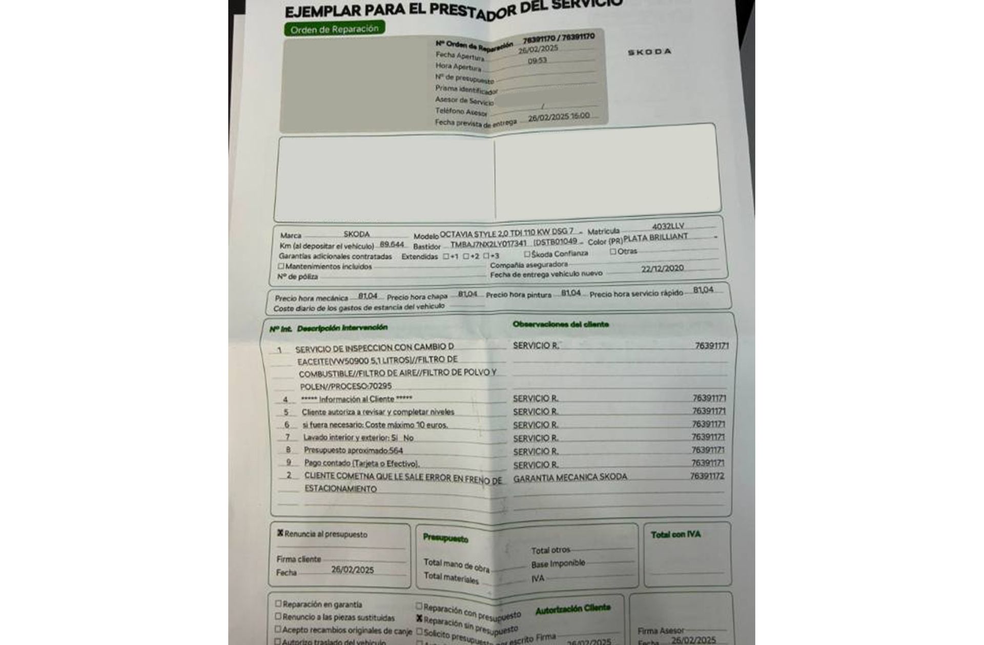 Škoda Octavia 2.0 TDI Style DSG - foto 22