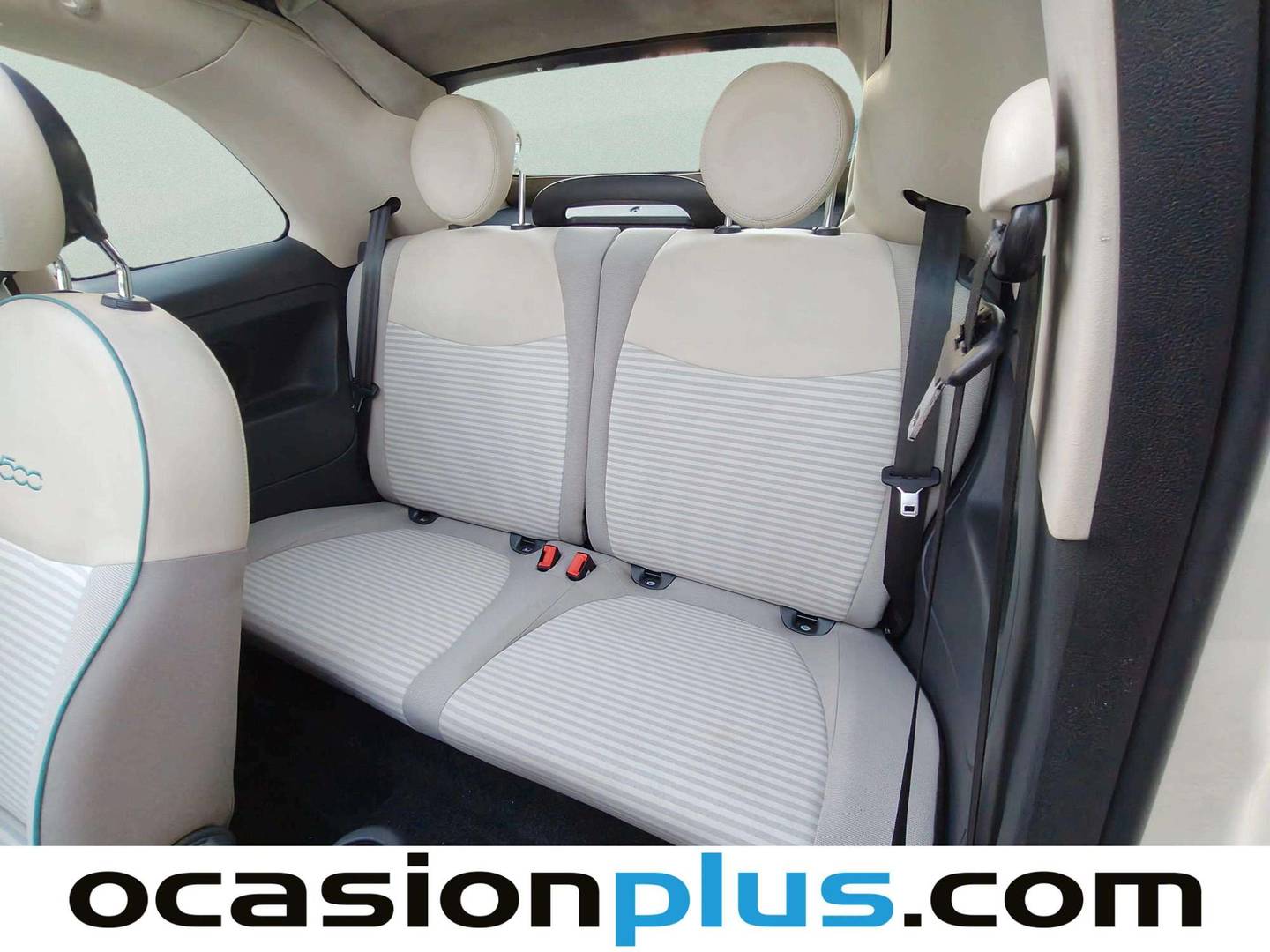 Foto asientos traseros Fiat 500C Fiat 500C 1.2 8v Cabrio Aniversario (69 CV)
