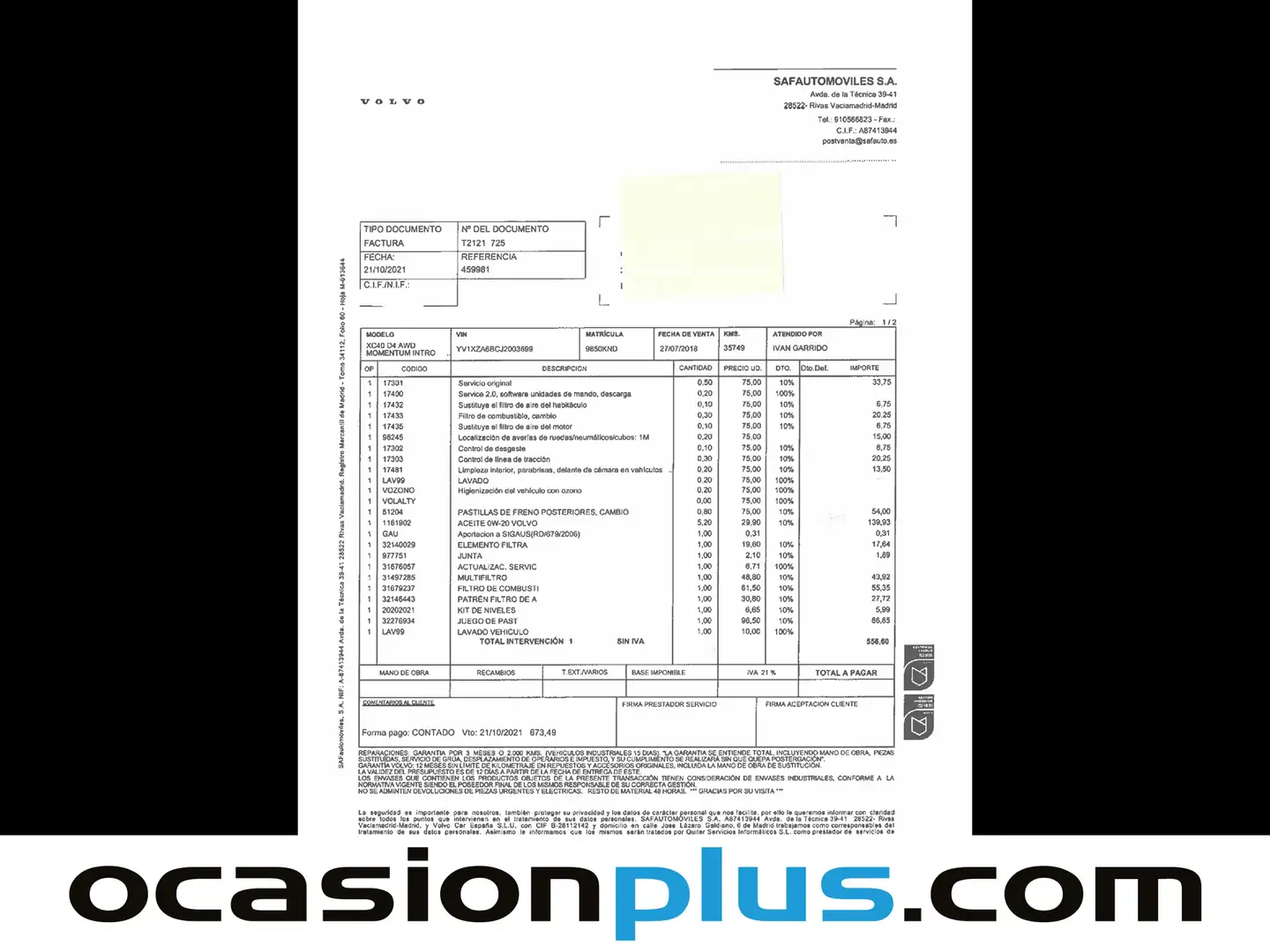 Foto Volvo XC40 Volvo XC40 D4 Momentum AWD Auto (190 CV)