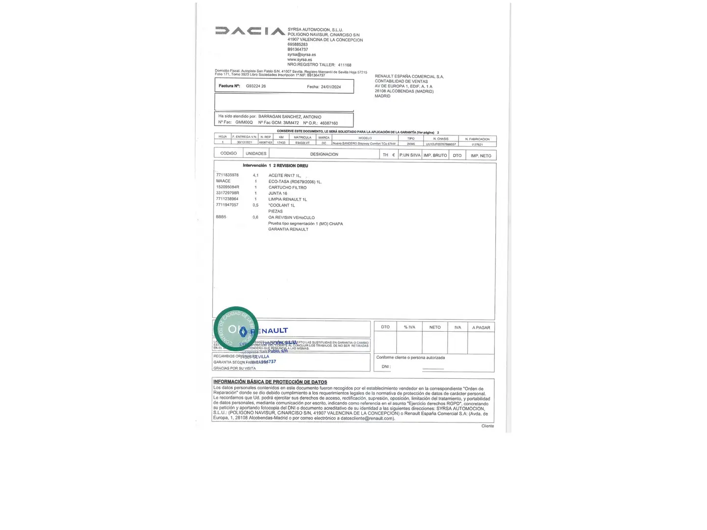 Foto Dacia Sandero Dacia Sandero Stepway Comfort TCe (90CV) CVT