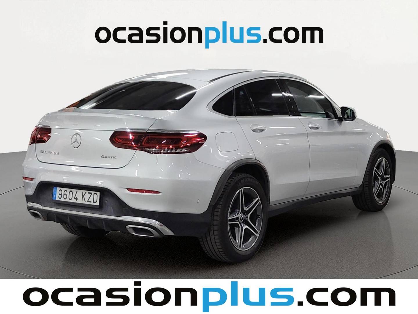 Foto trasera Mercedes GLC Coupé Mercedes GLC Coupé 200 d 4Matic (163 CV) Pack AMG derecha