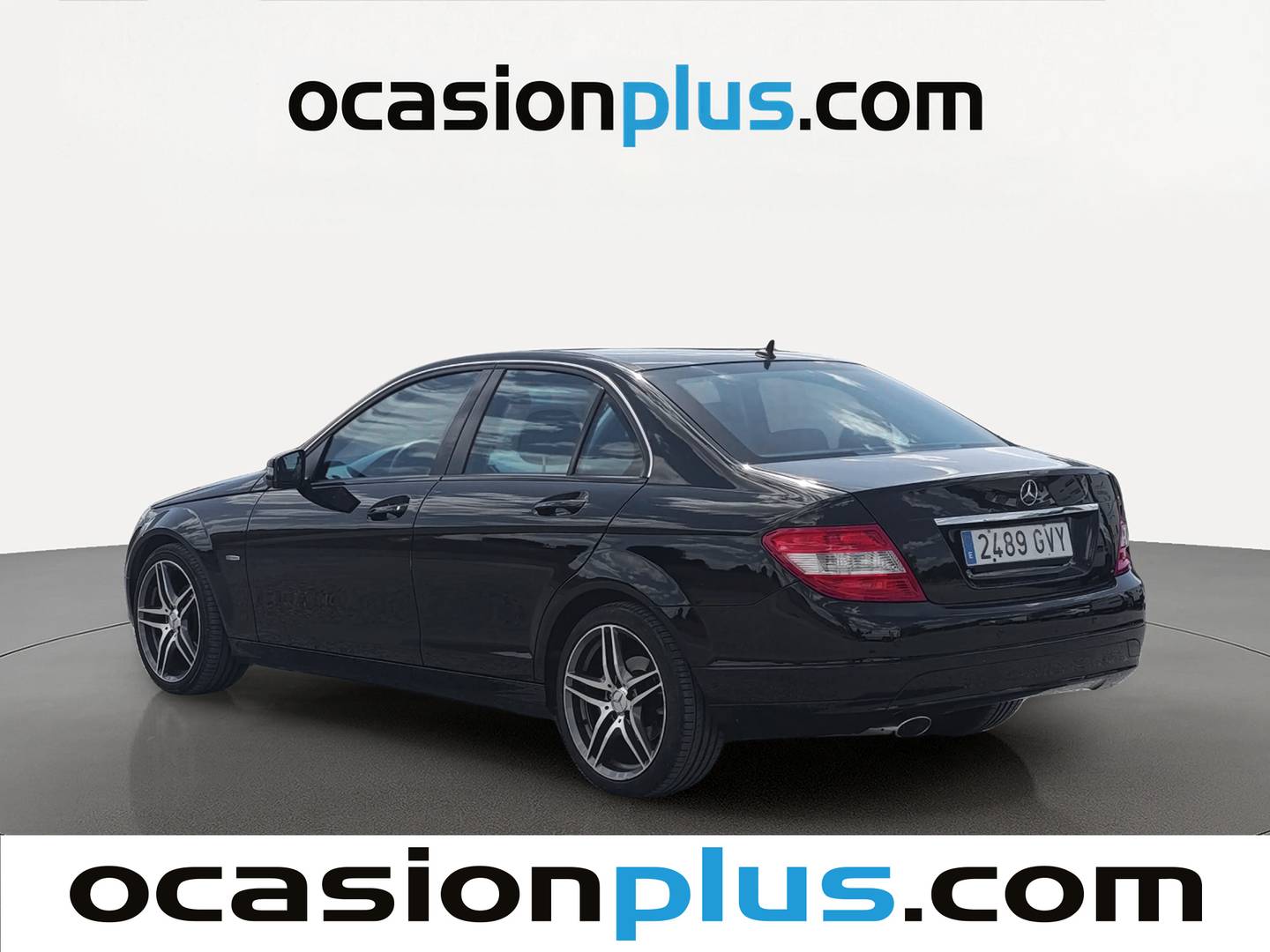 Foto trasera Mercedes Clase C Mercedes Clase C CDI Blue Efficiency Avantgarde (136 CV) derecha