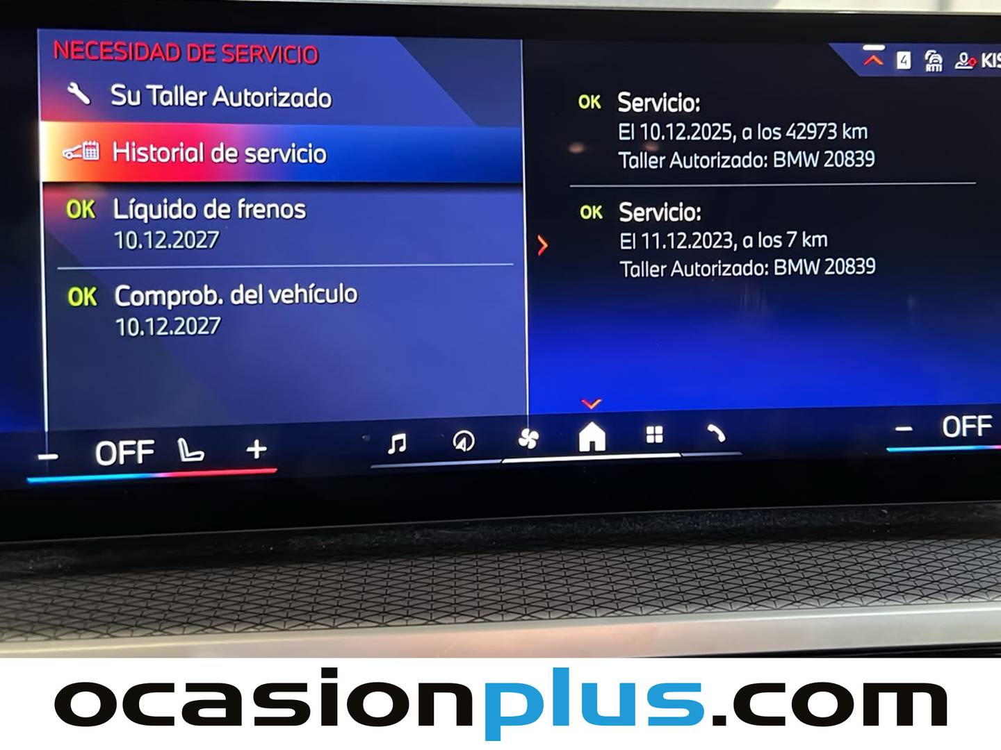 Foto del mantenimiento del BMW i4 BMW i4 eDrive35 (286 CV)