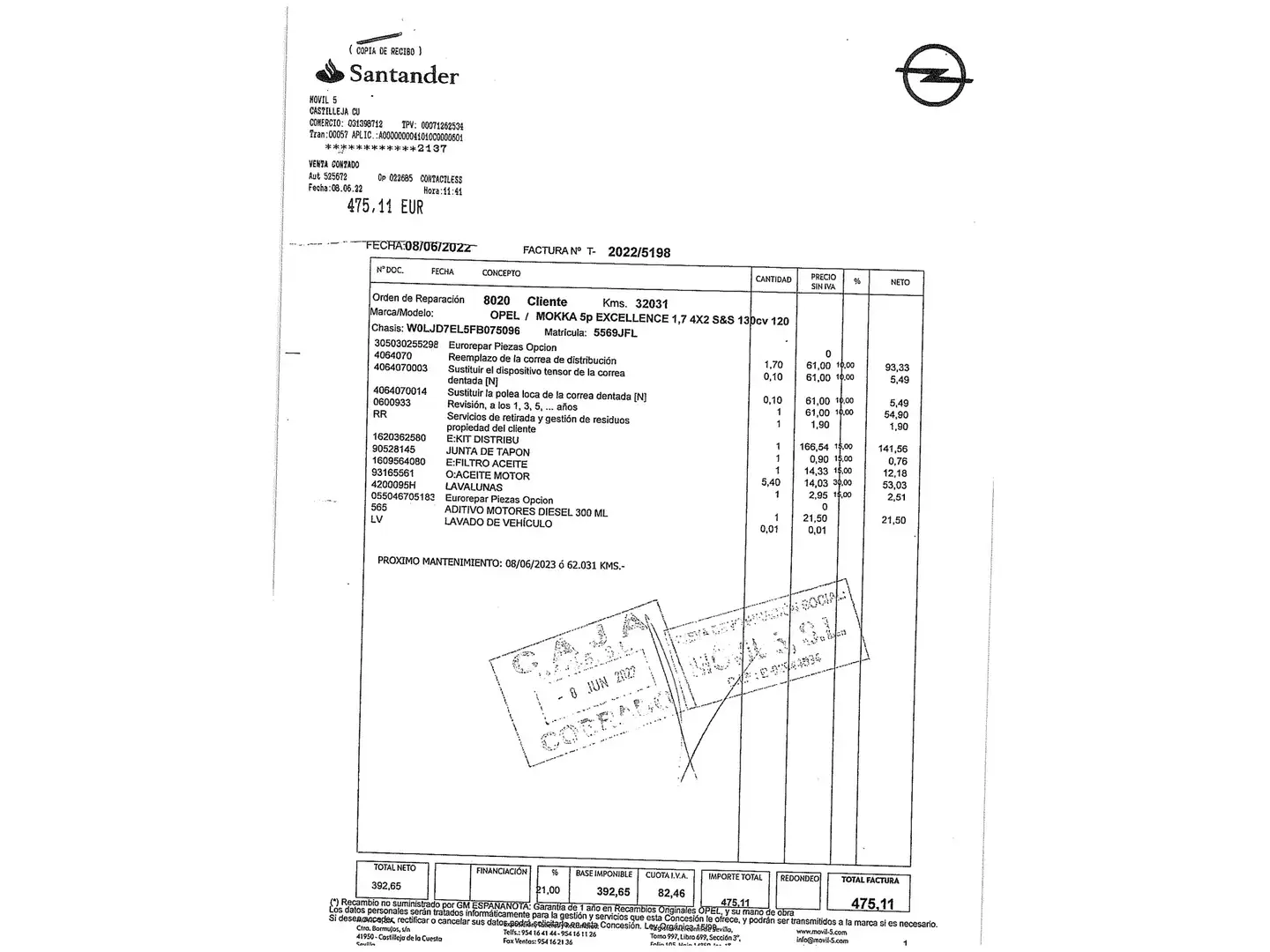 Foto Opel Mokka Opel Mokka 1.7 CDTi S&S Excellence 4x2(130 CV)
