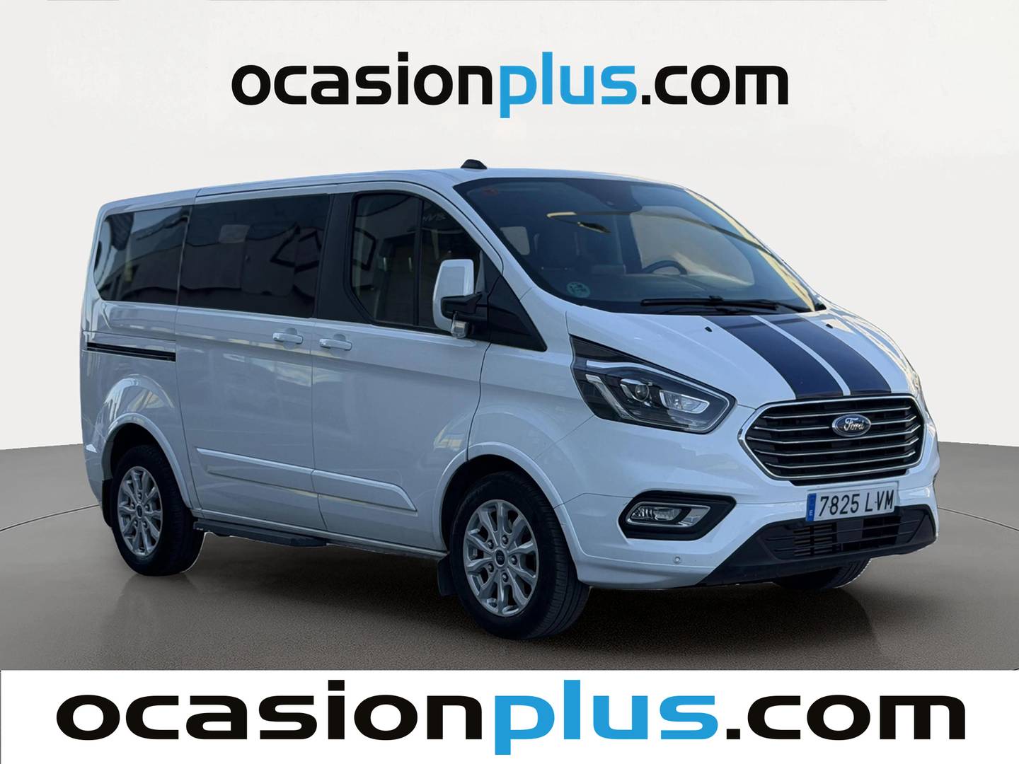 Foto delantera Ford Tourneo Custom Ford Tourneo Custom 2.0 Ecoblue L1 Titanium (130 CV) 8 plazas derecha