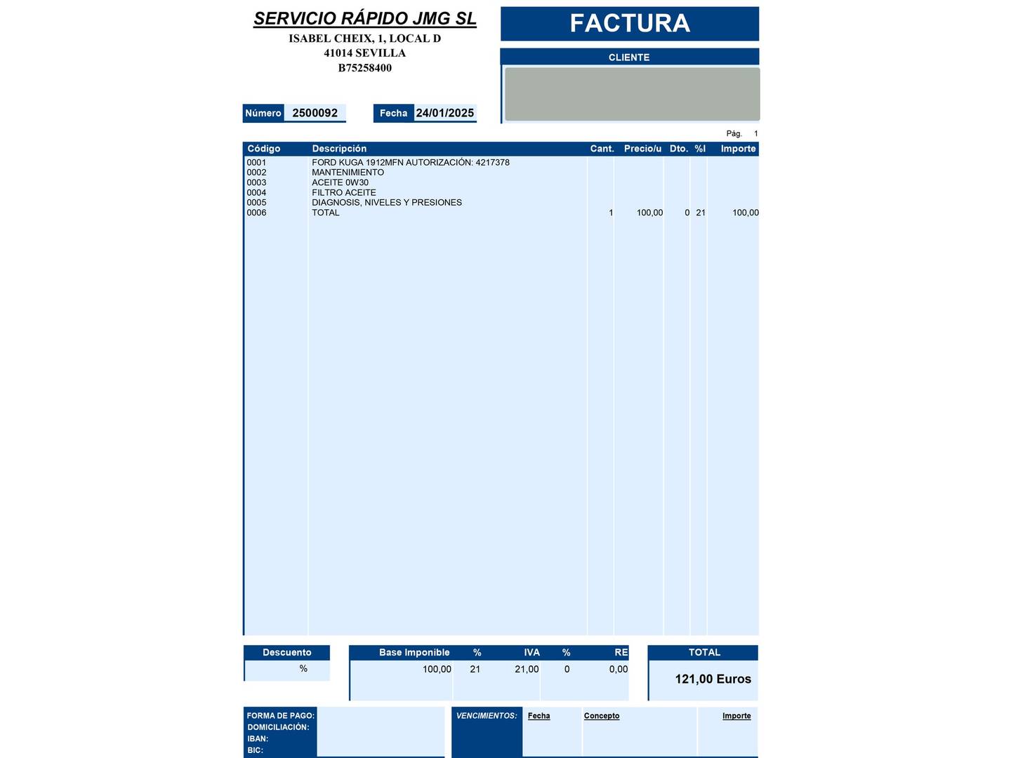 Foto del mantenimiento del Ford Kuga Ford Kuga 2.5 Duratec PHEV ST-Line X Auto (225 CV)