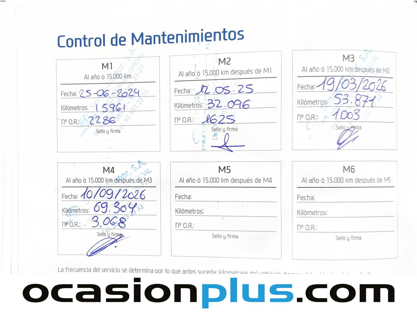 Foto del mantenimiento del Hyundai Tucson Hyundai Tucson 1.6 TGDI HEV Maxx Auto (230 CV)