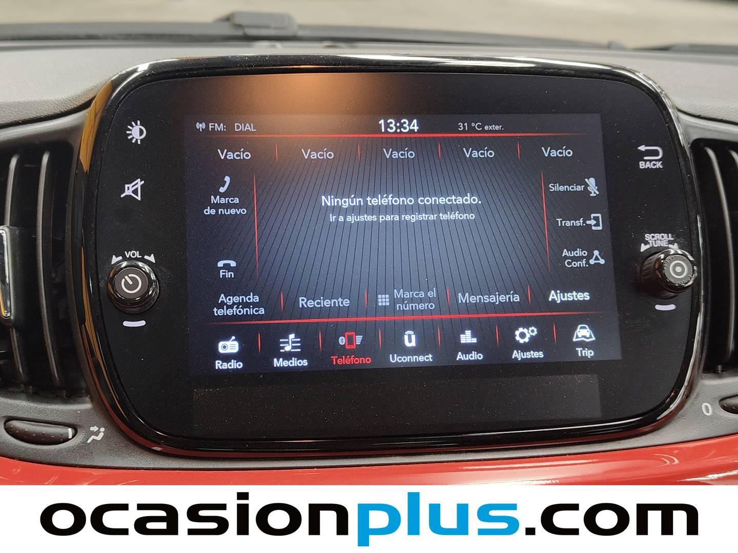 Equipamiento del Fiat 500 Fiat 500 1.0 Hybrid Dolcevita (70 CV)