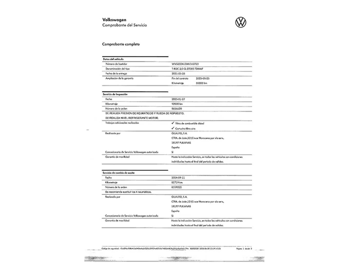 Foto Volkswagen T-Roc Volkswagen T-Roc Advance 2.0 TDI (115 CV)