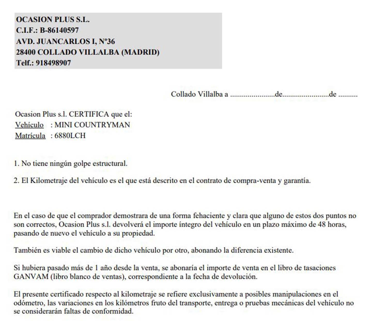 Foto Mini Countryman MINI MINI Countryman Cooper (136 CV)