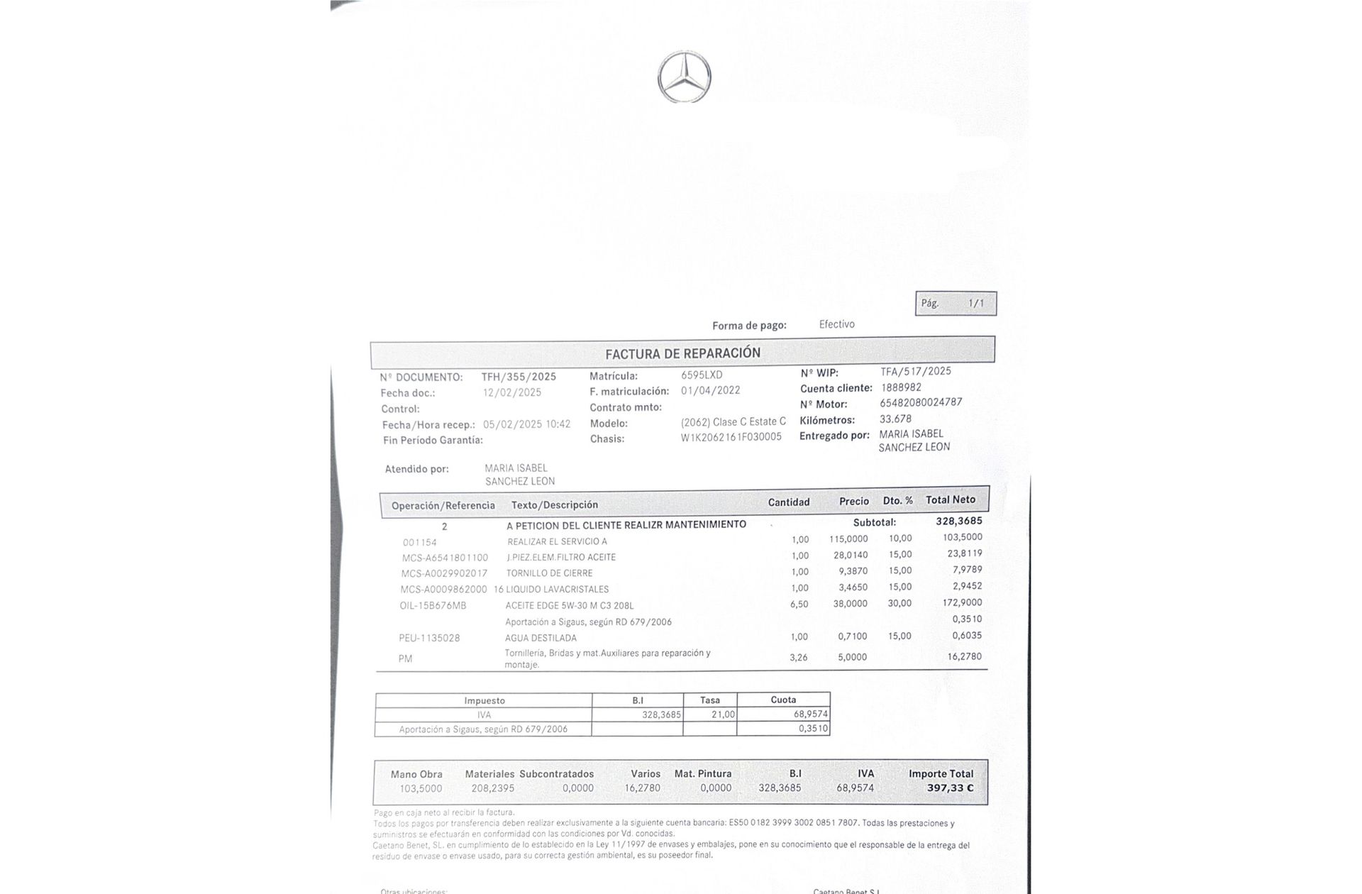 Mercedes-Benz Clase C C Estate 220 d Pack AMG - foto 25