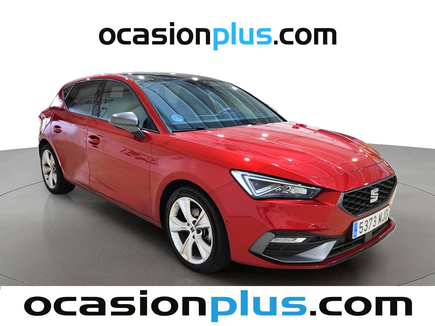 Foto delantera Seat León Seat León 1.0 eTSI S&S FR XL DSG (110 CV) derecha
