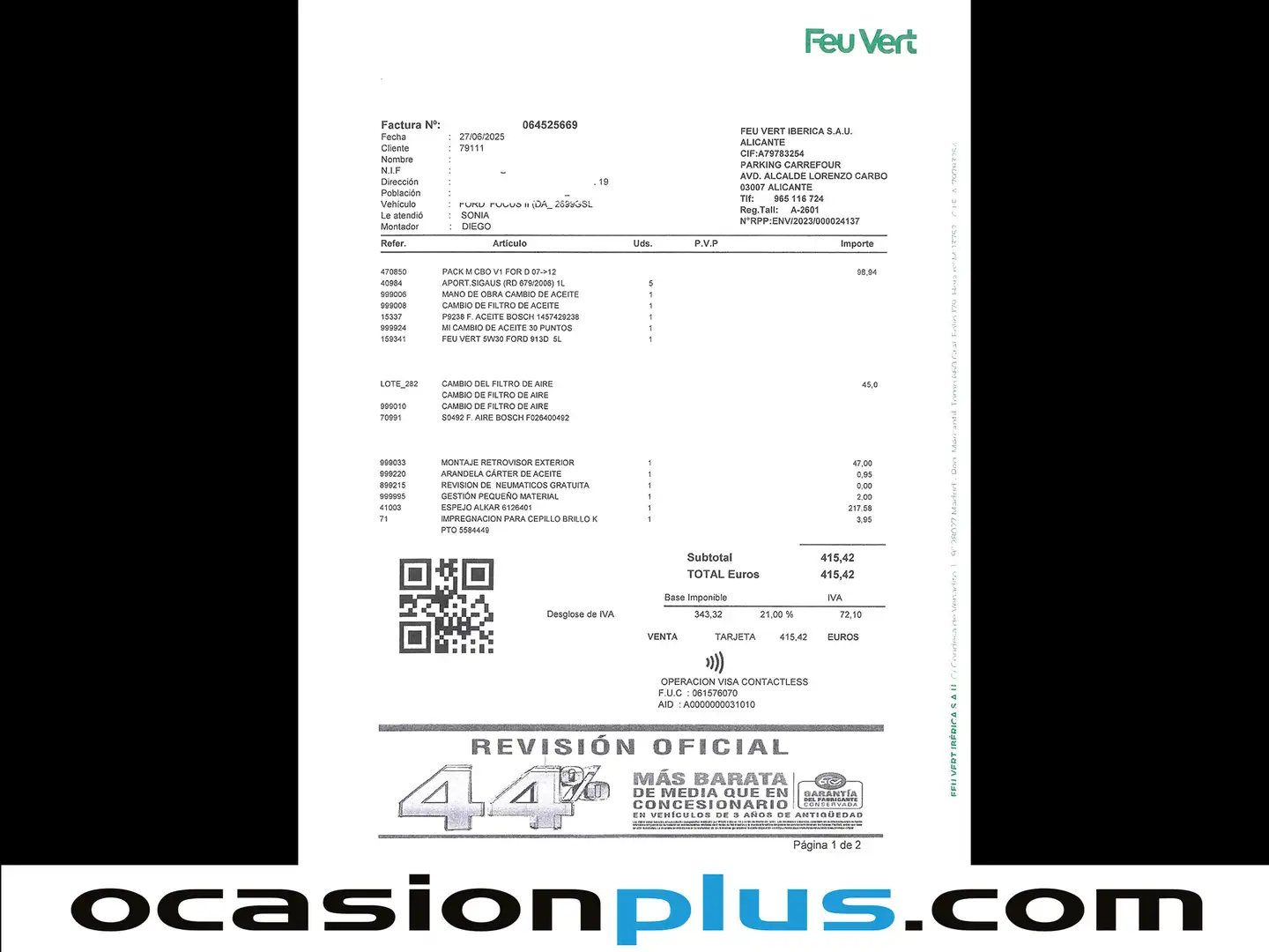 Foto Ford Focus Ford Focus 1.6 TDCI Trend (90 CV)