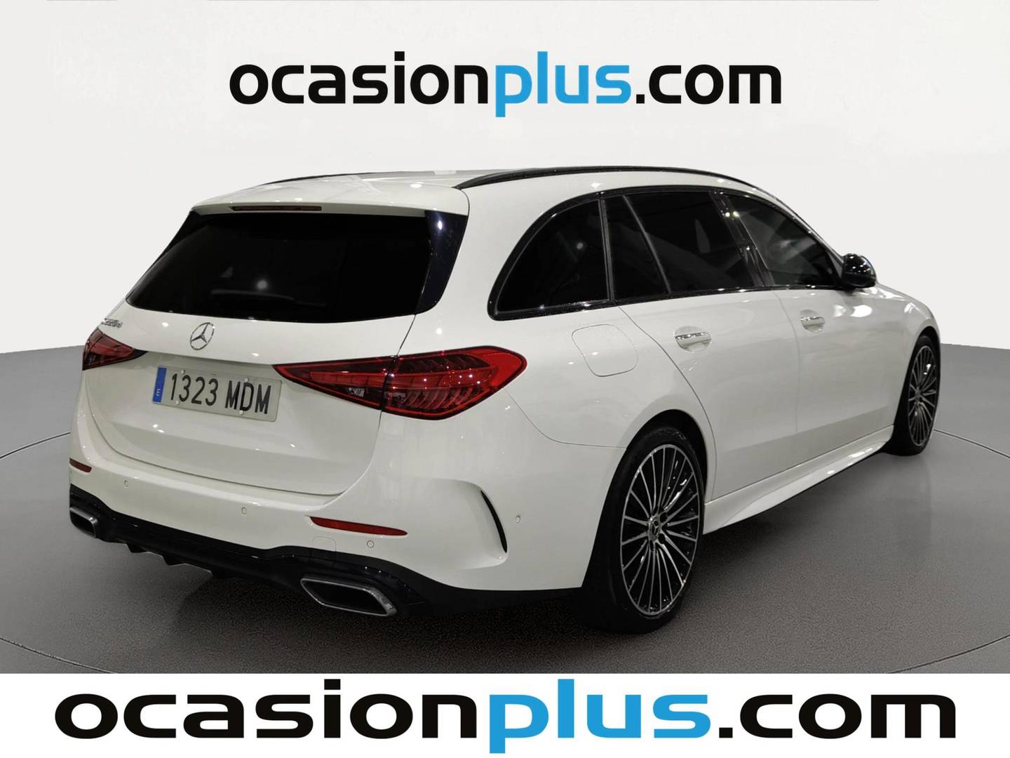 Foto trasera Mercedes Clase C Mercedes Clase C Estate 220 d (200 CV) Pack AMG derecha