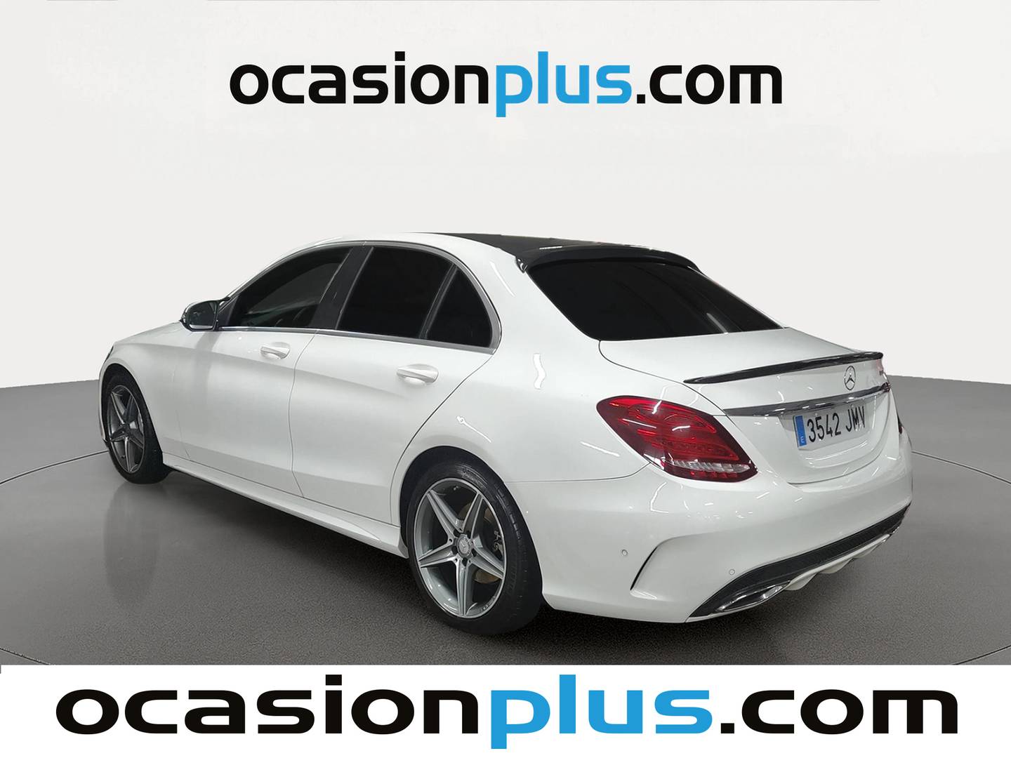 Foto trasera Mercedes Clase C Mercedes Clase C 220 BlueTEC (170 CV) Pack AMG izquierda