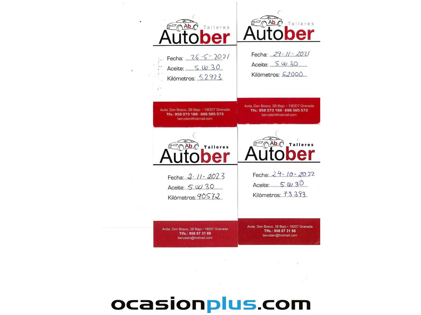 Foto del mantenimiento del Ford Transit Connect Ford Transit Connect Kombi 1.5 TDCI Trend 220 L1 (100 CV)