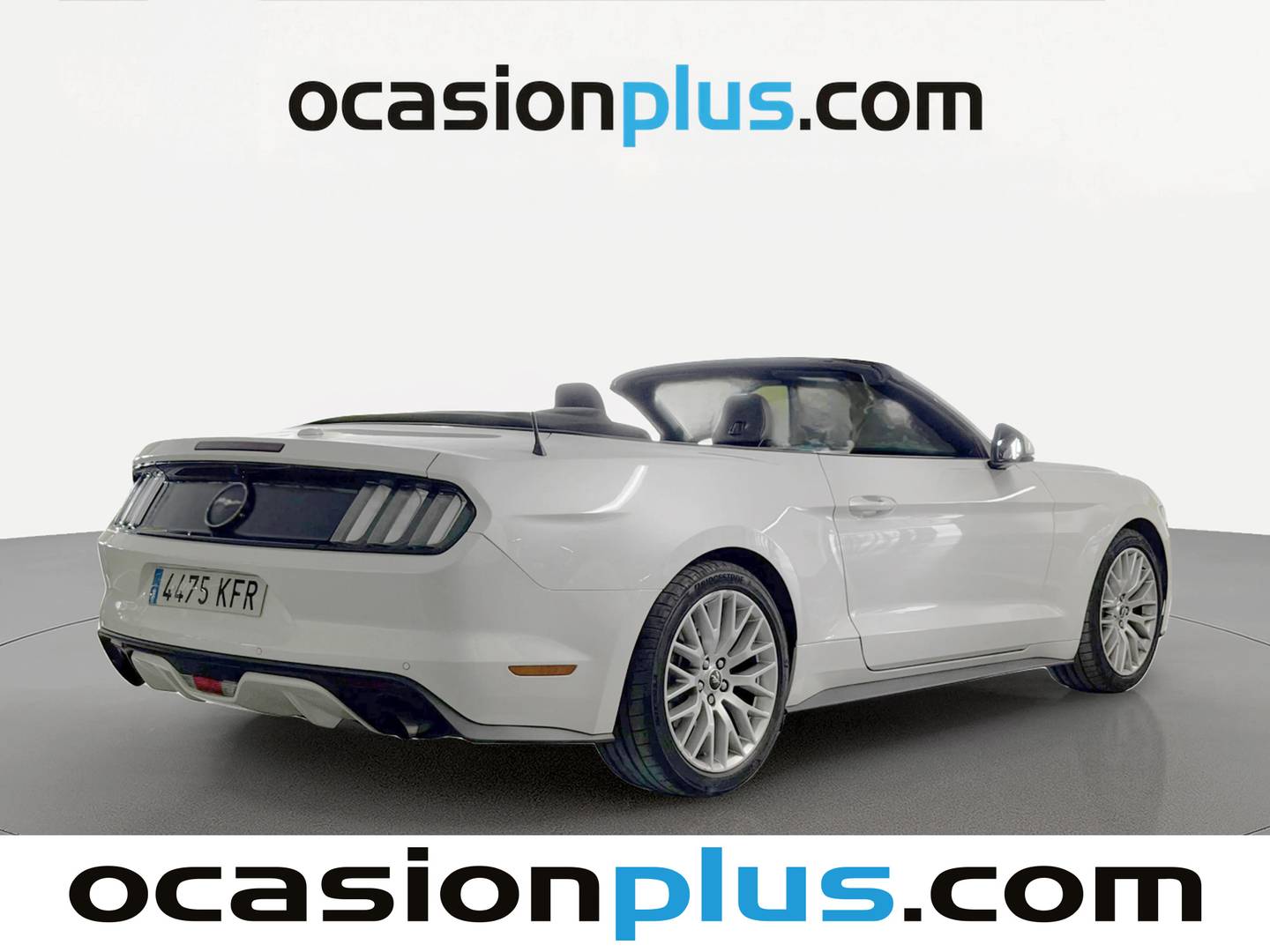 Foto trasera Ford Mustang Ford Mustang 2.3 EcoBoost Convertible Mustang Auto (314 CV) derecha